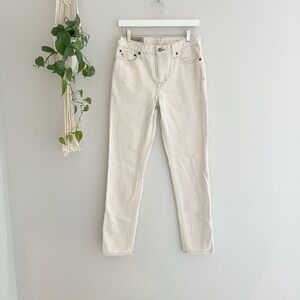 Polo Ralph Lauren Cream Straight Leg Jeans